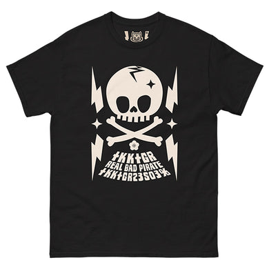 REAL BAD PIRATE - TEE BLK